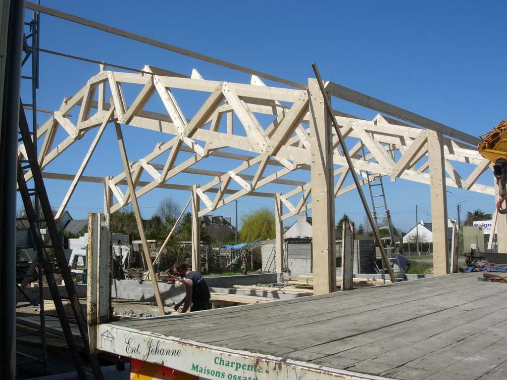 Charpente Hangar